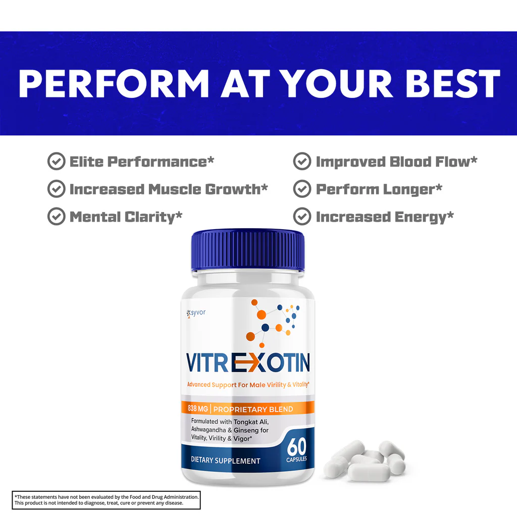 Vitrexotin Supplement Support Benefits